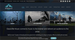 Desktop Screenshot of glassvillemusic.com